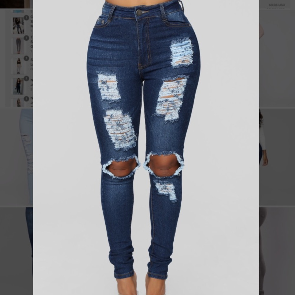 Dark wash Denim Jeans